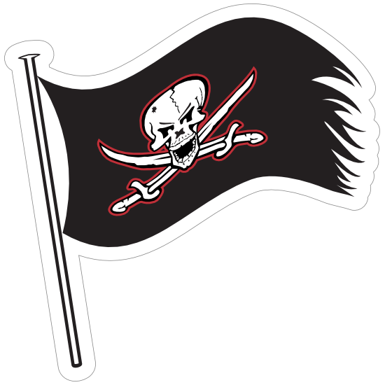 Detail Black Flag Bars Sticker Nomer 20