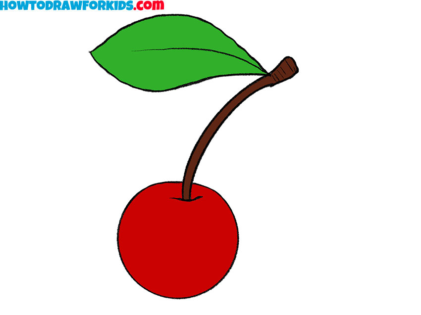 Detail Cherry Drawing Nomer 3