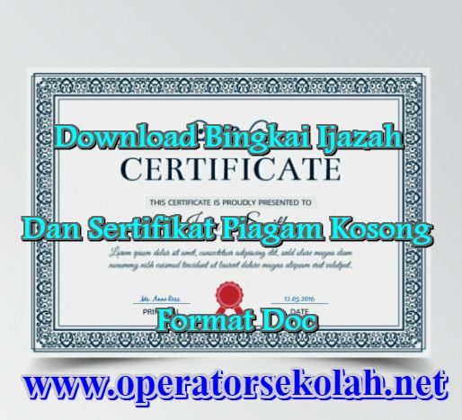 Detail Download Bingkai Ijazah Format Word Nomer 12