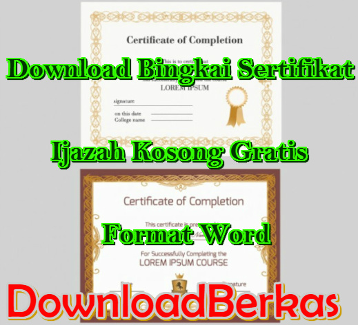 Detail Download Bingkai Ijazah Format Word Nomer 15