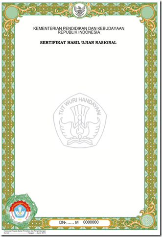 Detail Download Bingkai Ijazah Tk Format Word Nomer 3