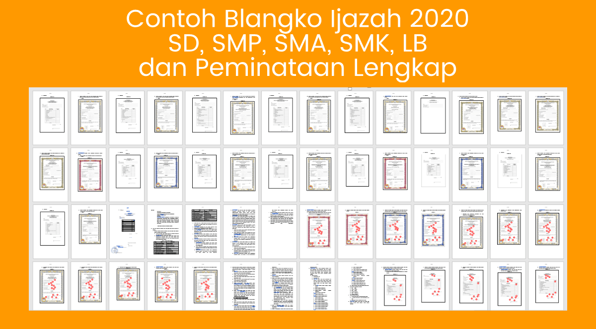 Detail Download Blangko Ijazah Kosong Nomer 41