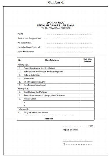 Detail Download Blangko Ijazah Paket C Kosong Nomer 34