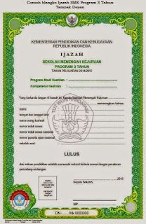 Detail Download Blangko Ijazah Sma Kosong Word Nomer 3