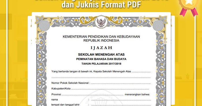 Detail Download Blangko Ijazah Sma Kosong Word Nomer 35