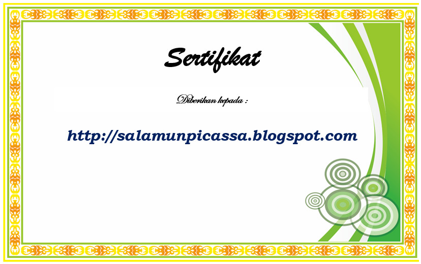 Detail Download Border Sertifikat Word Nomer 28