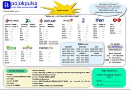 Detail Download Brosur Pulsa Excel Nomer 35