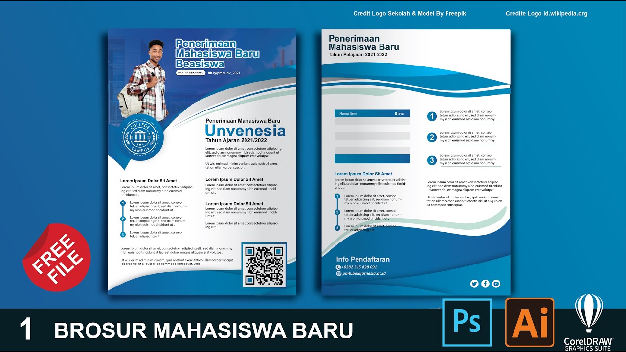 Detail Download Brosur Sekolah Psd Nomer 20