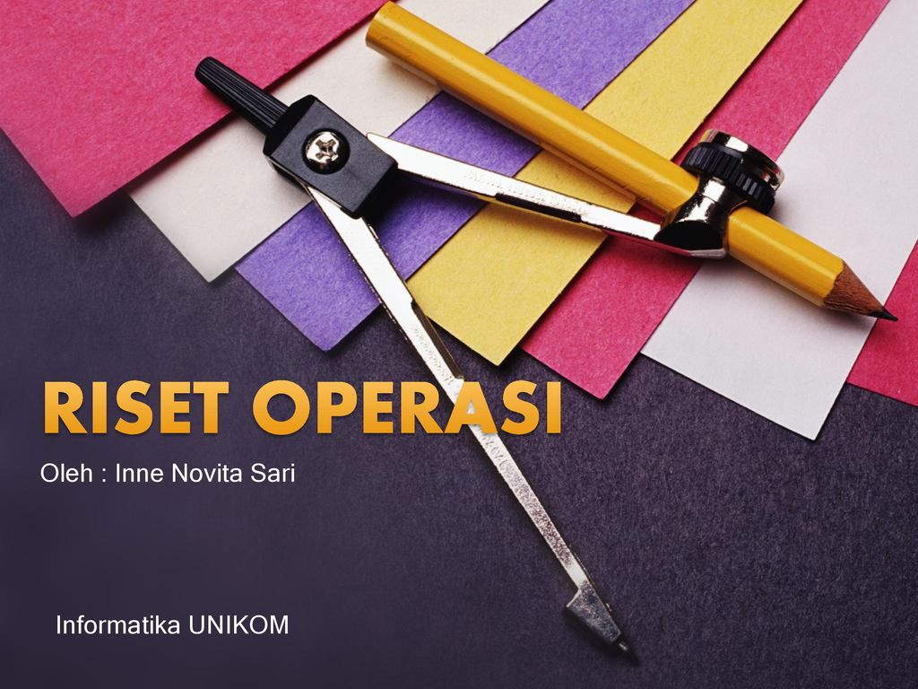 Detail Download Buku Riset Operasi Gratis Nomer 30