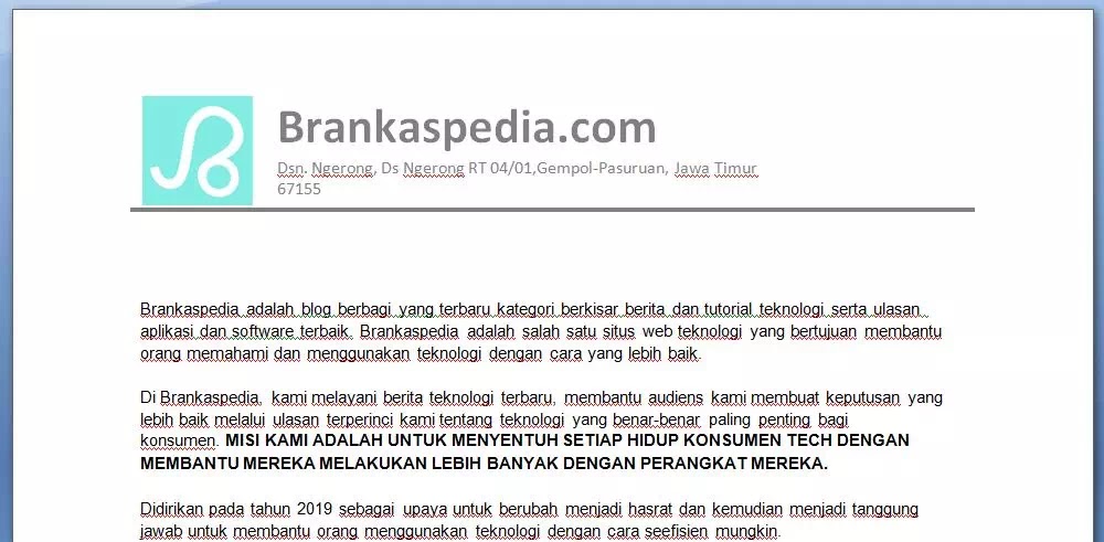 Detail Download Contoh Kop Surat Perusahaan Nomer 57