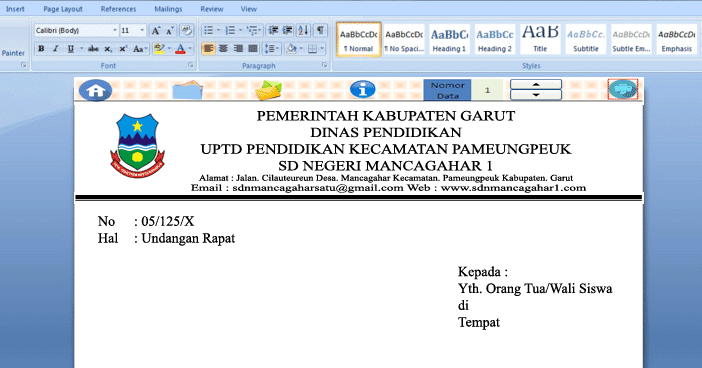 Detail Download Contoh Kop Surat Perusahaan Nomer 8