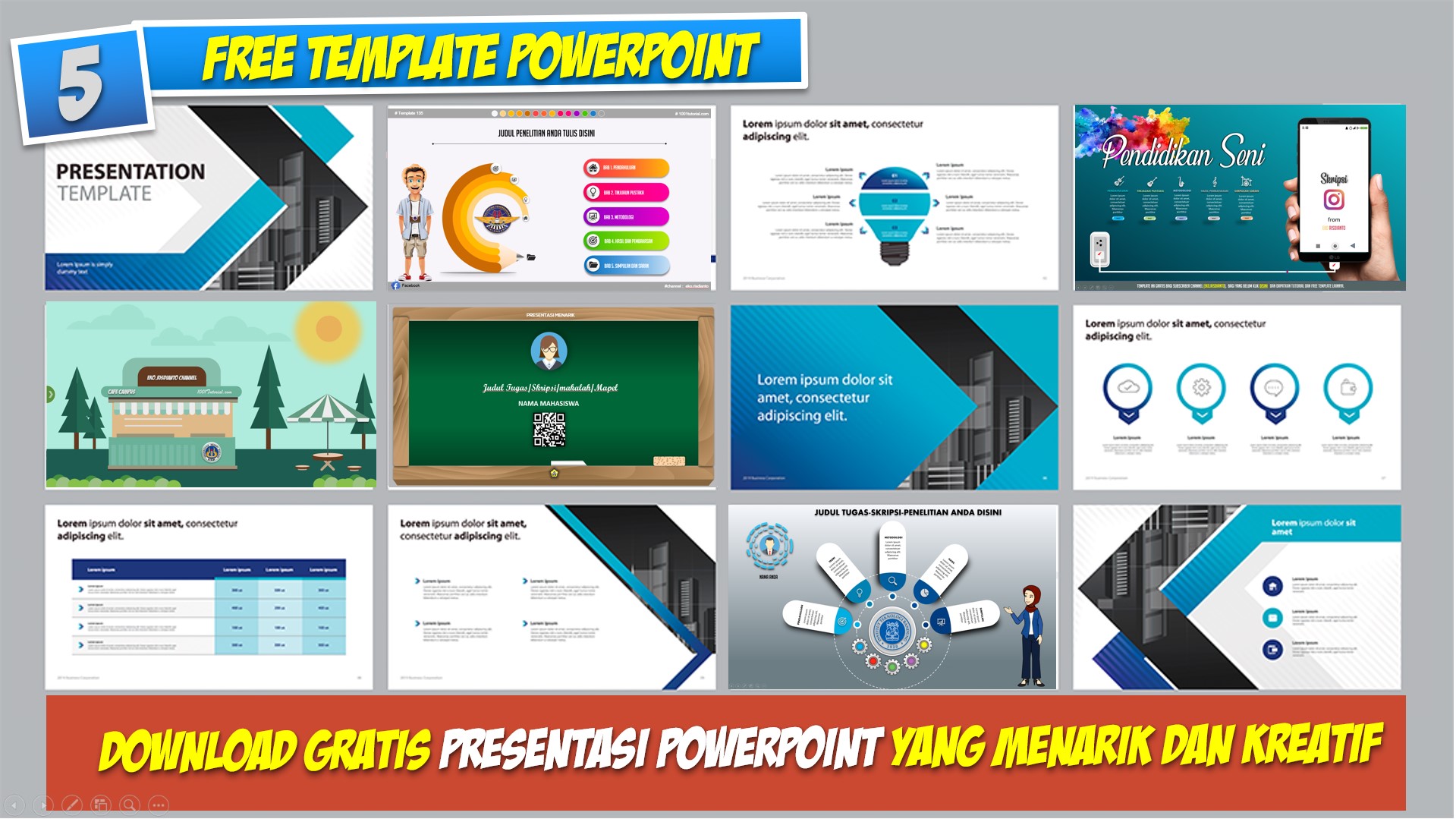 Detail download contoh powerpoint kreatif koleksi nomer 36