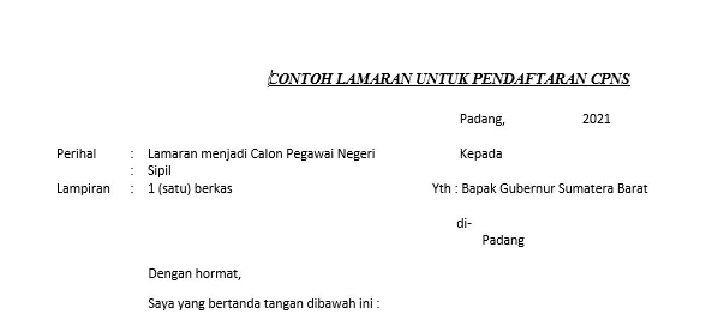 Detail Download Contoh Surat Lamaran Nomer 46