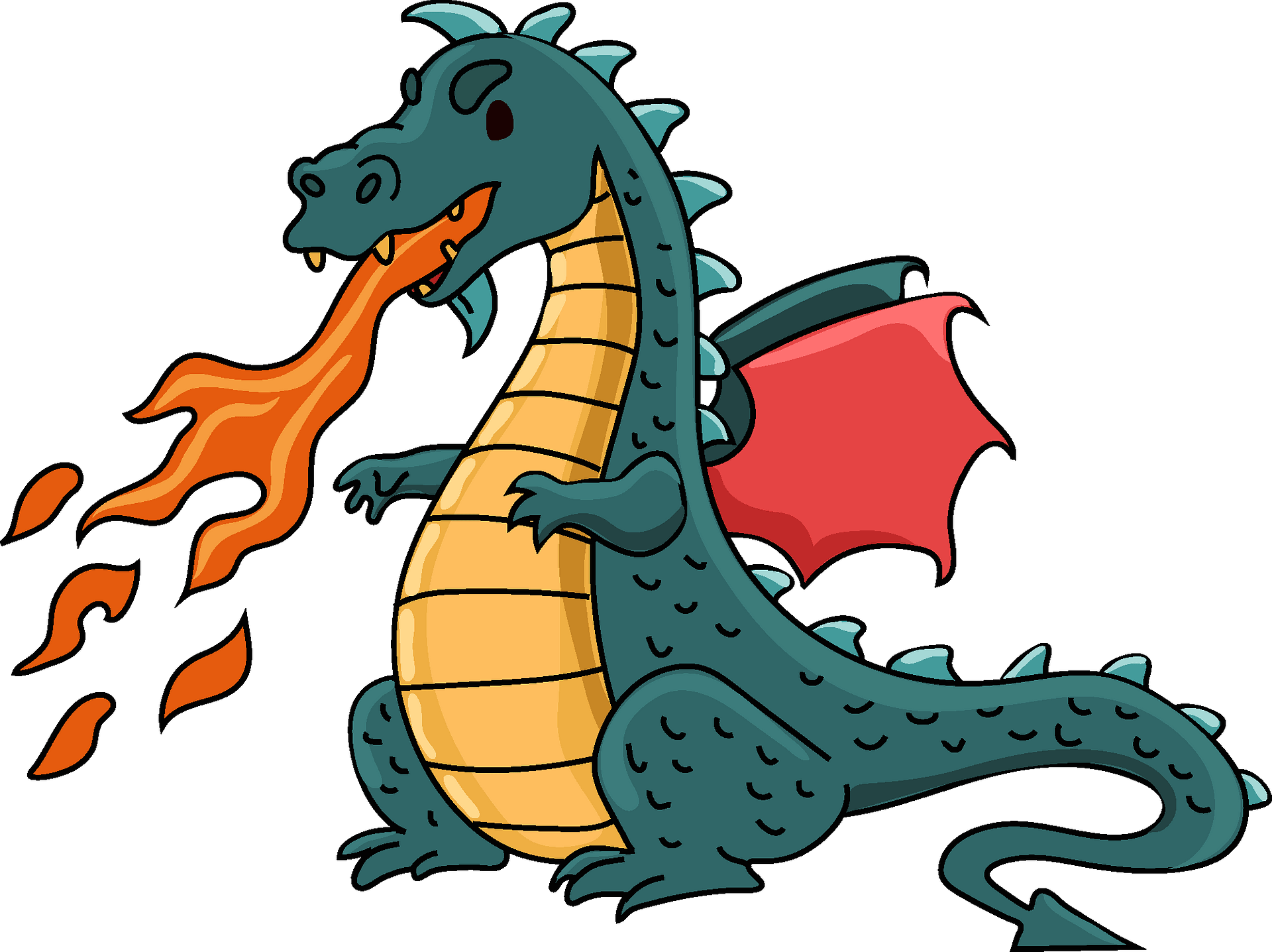 Detail Drache Clipart Nomer 5