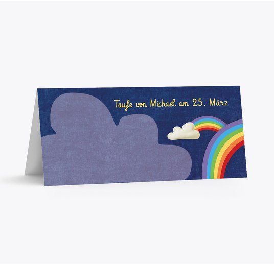 Detail Einladung Taufe Regenbogen Nomer 21