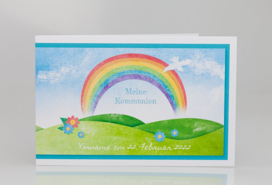 Detail Einladung Taufe Regenbogen Nomer 24
