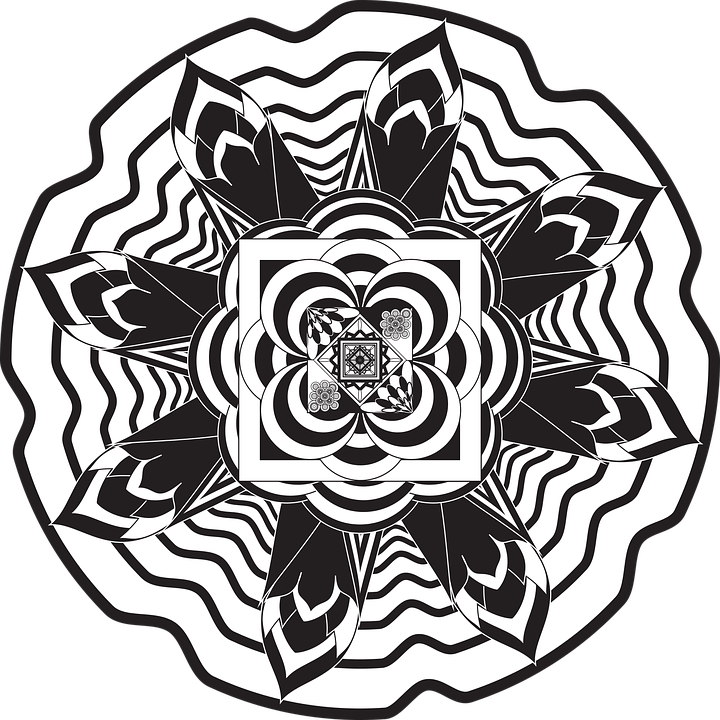 Detail Mandala Einfach Blumen Nomer 17