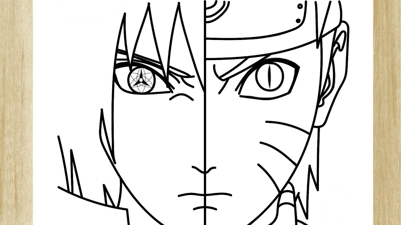 Detail Sasuke Realistic Drawing Nomer 6