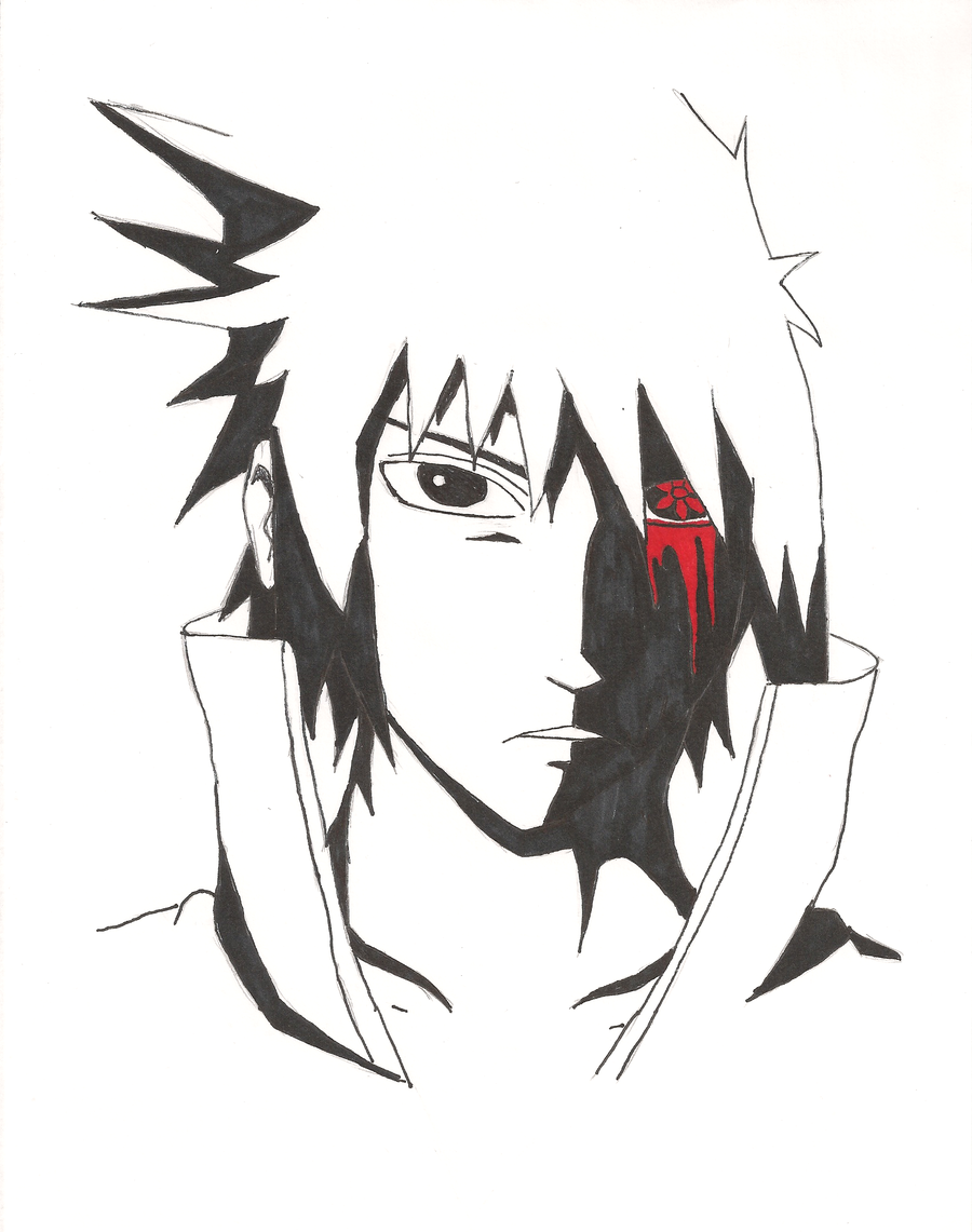 Detail Sasuke Realistic Drawing Nomer 7