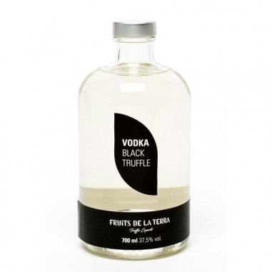 Detail Schwarze Vodka Flasche Nomer 12