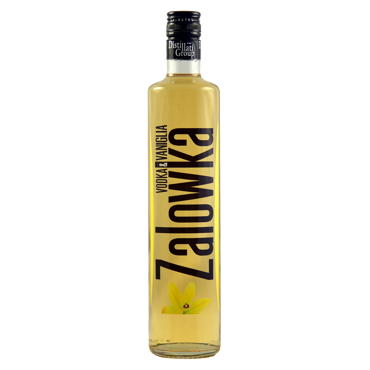 Detail Schwarze Vodka Flasche Nomer 24