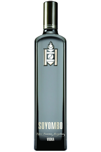 Detail Schwarze Vodka Flasche Nomer 3