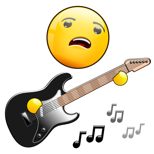 Detail Smiley Gitarre Nomer 9