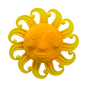 Detail Sun 3d Model Nomer 11