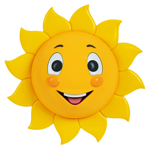 Detail Sun 3d Model Nomer 9