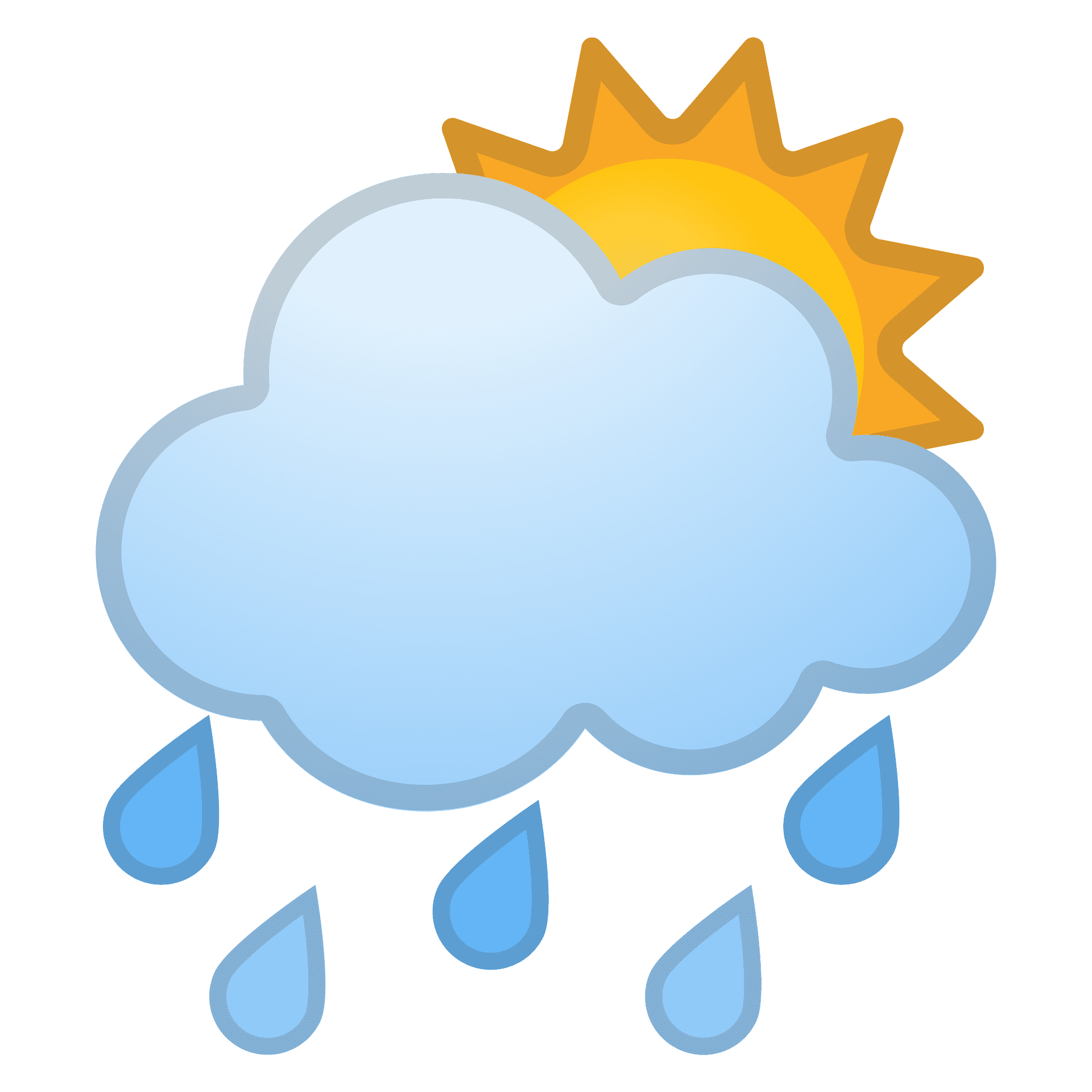 Detail Wolke Mit Sonne Clipart Nomer 11