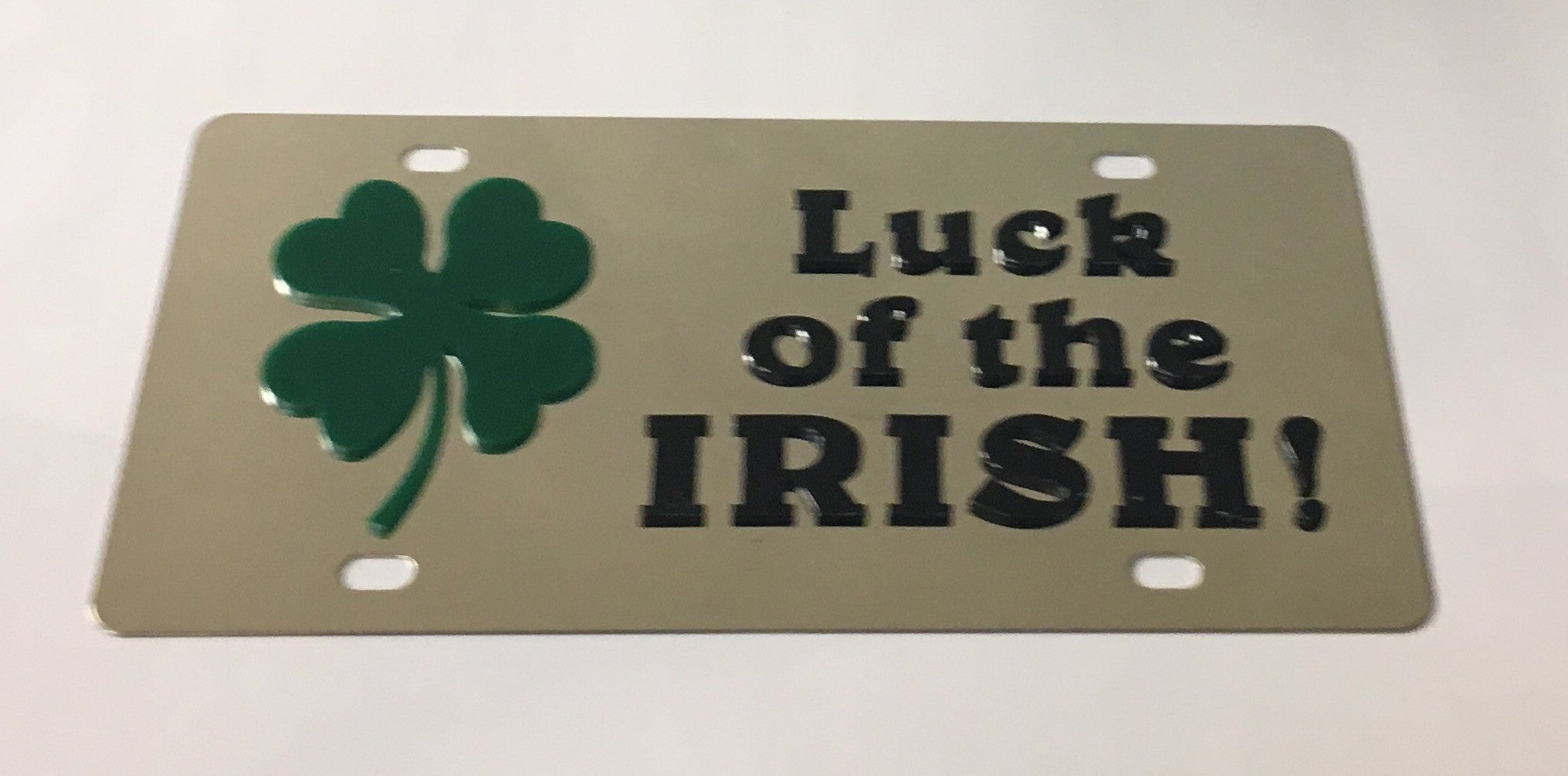 Detail Shamrock License Plate Nomer 52