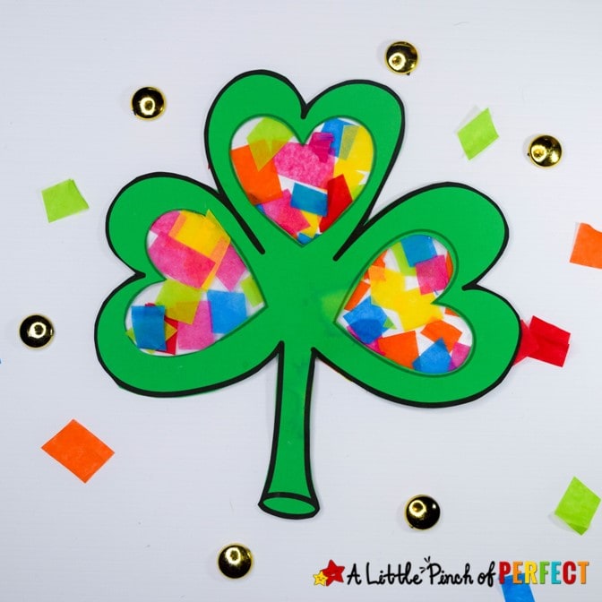 Detail Shamrock Paper Cutouts Nomer 48