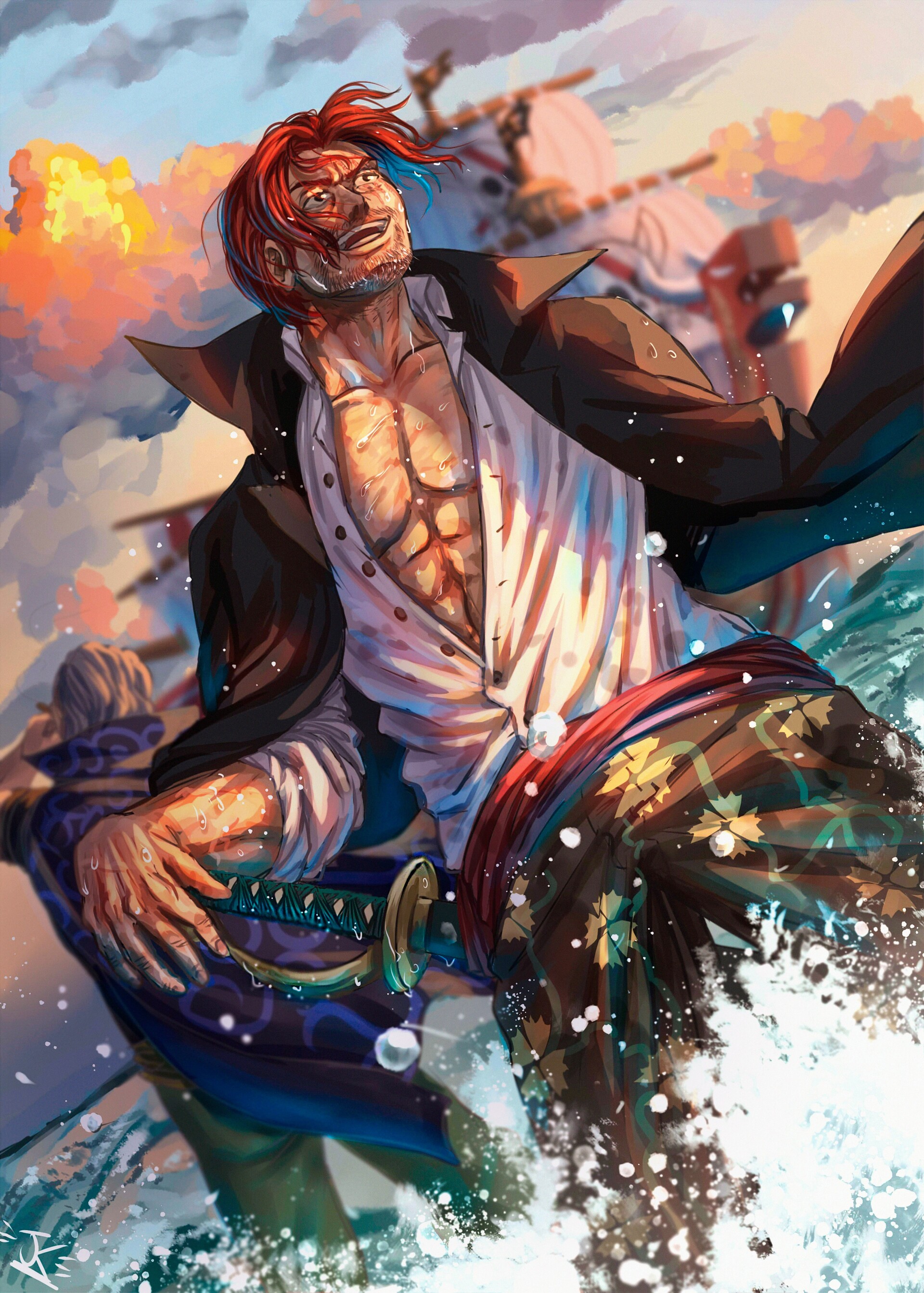 Detail Shanks One Piece Wallpaper Nomer 23