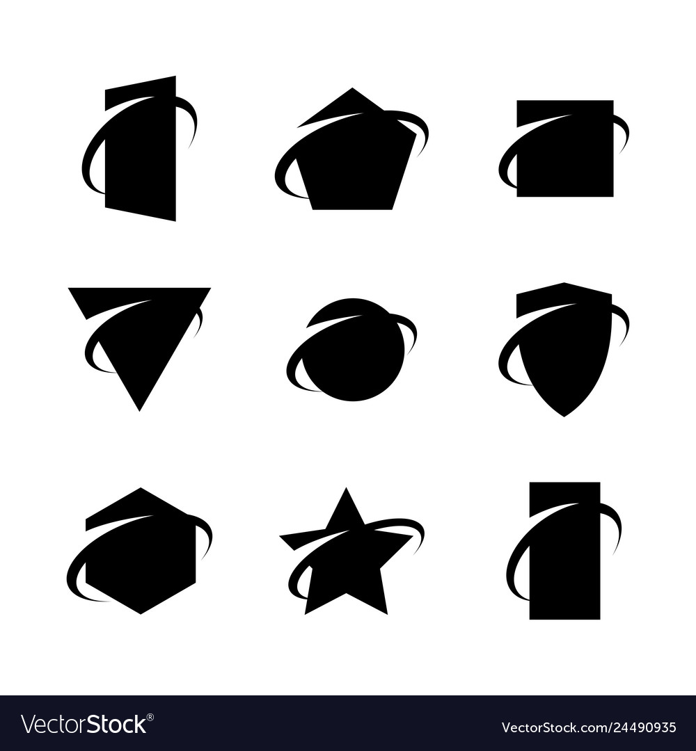 Detail Shape Logo Nomer 9