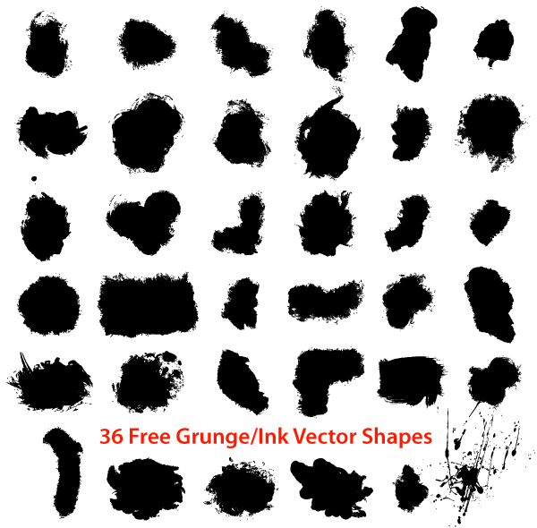 Detail Shape Vector Free Download Nomer 32