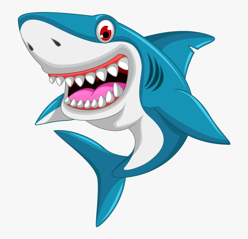 Shark Cartoon Png - KibrisPDR