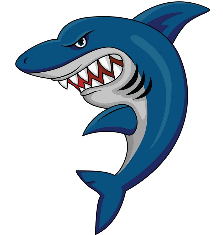 Detail Shark Clipart Nomer 11