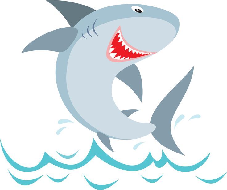 Detail Shark Clipart Nomer 28