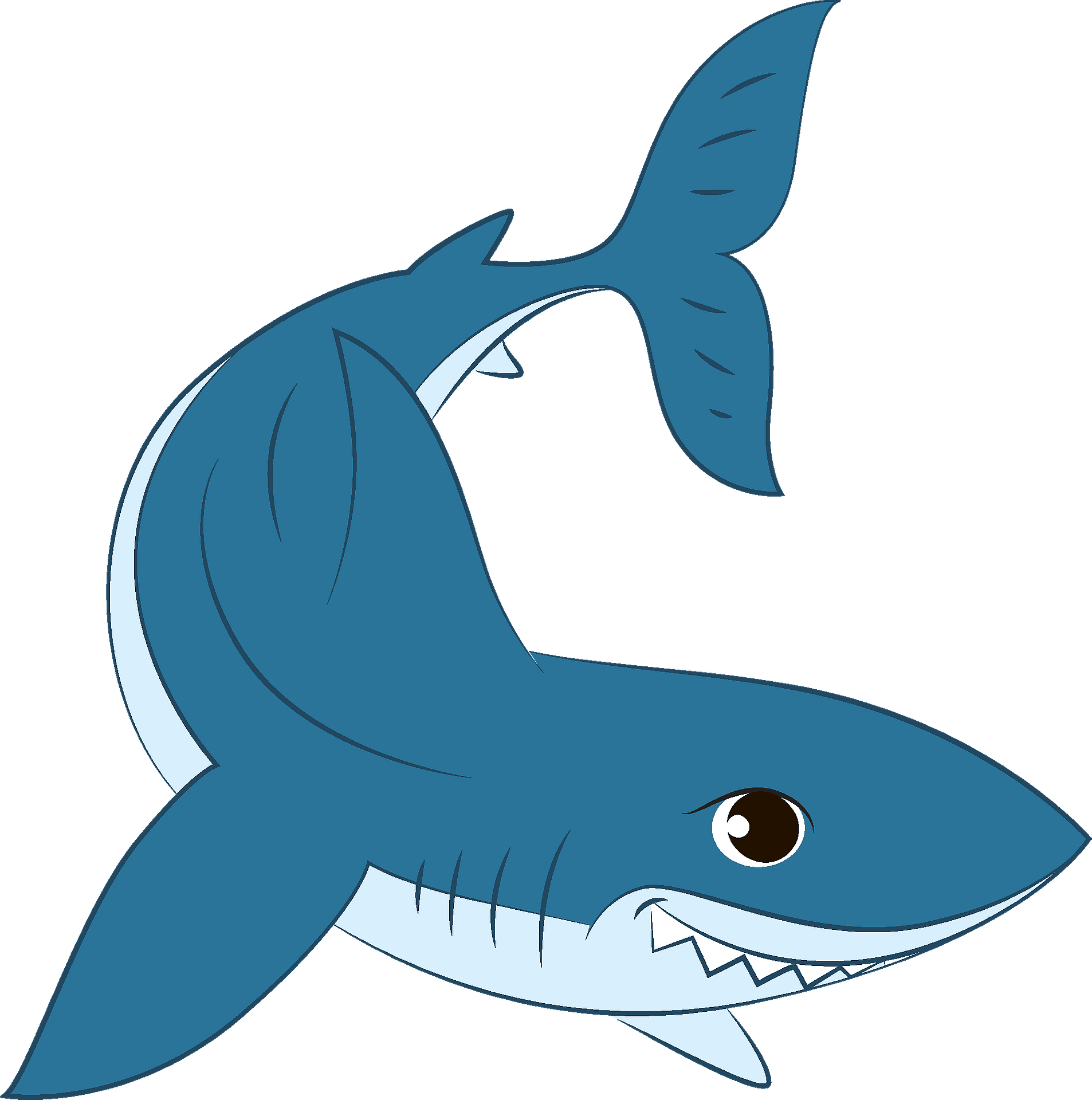 Detail Shark Clipart Nomer 6