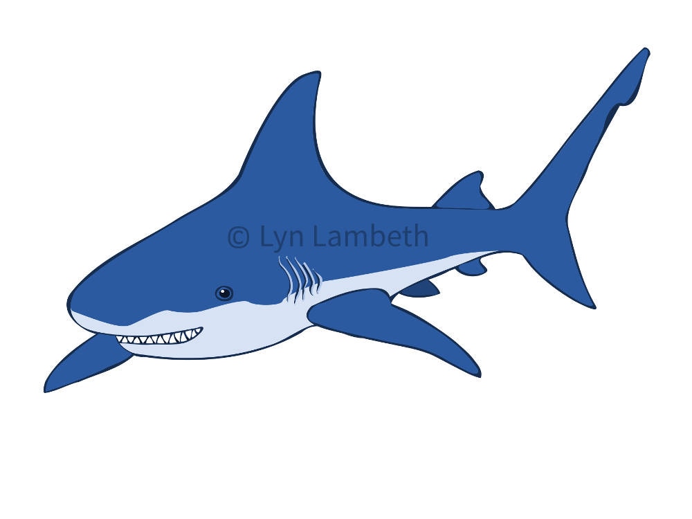 Detail Shark Clipart Nomer 8