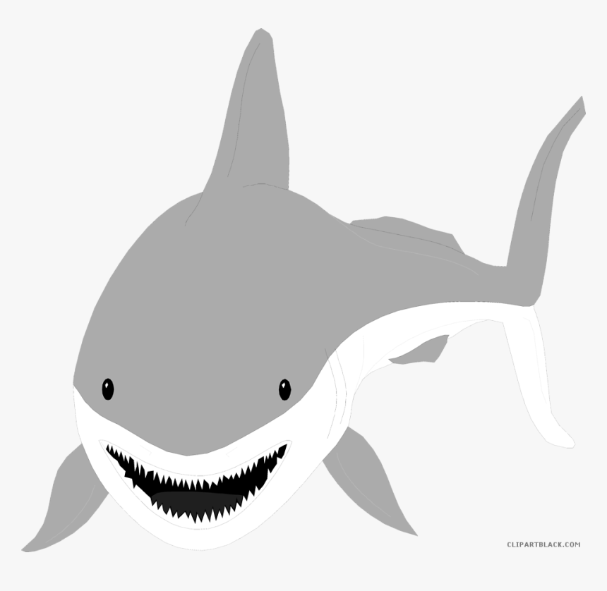 Detail Shark Clipart Transparent Nomer 18