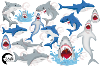 Detail Shark Images Clipart Nomer 42