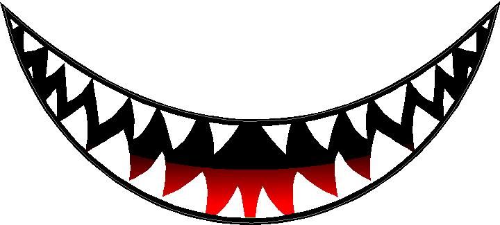 Detail Shark Mouth Clipart Nomer 9