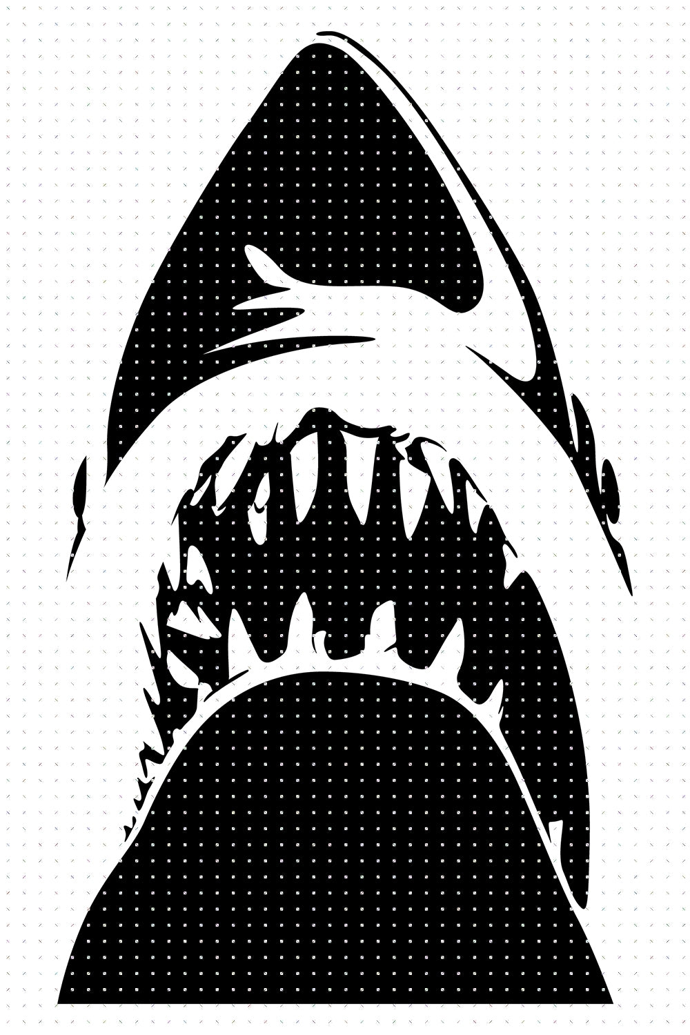 Detail Shark Teeth Clipart Nomer 28