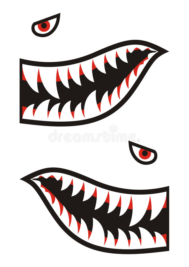 Detail Shark Teeth Clipart Nomer 31