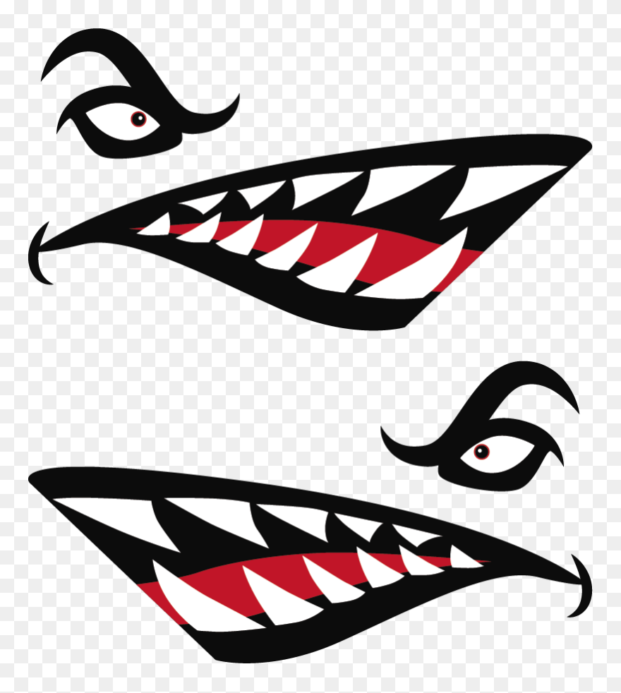 Detail Shark Teeth Clipart Nomer 33