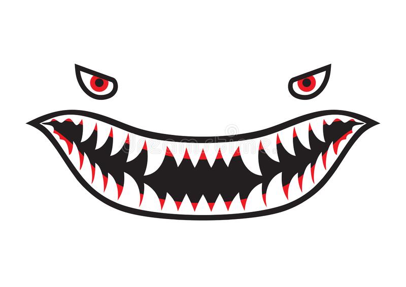 Detail Shark Teeth Clipart Nomer 5