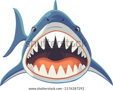 Detail Shark Teeth Clipart Nomer 44
