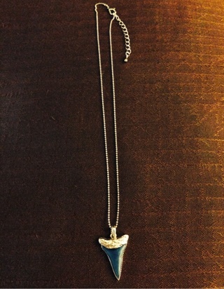Detail Shark Tooth Mood Necklace Nomer 11