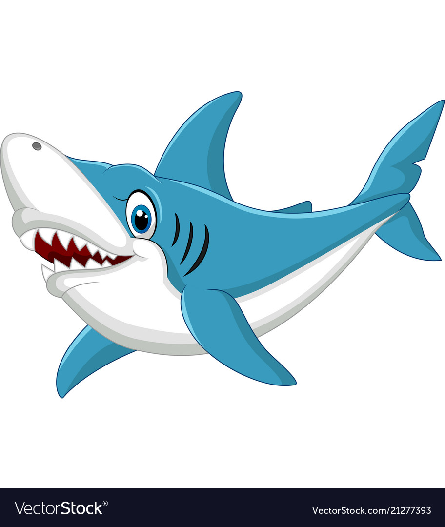 Detail Shark Vector Image Nomer 15